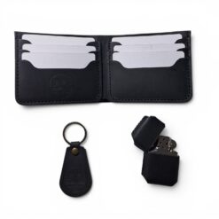 Klasik Cüzdan Set - Siyah