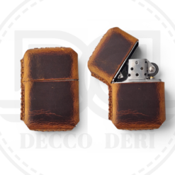 Deri Zippo Kılıfı - Crazy Camel